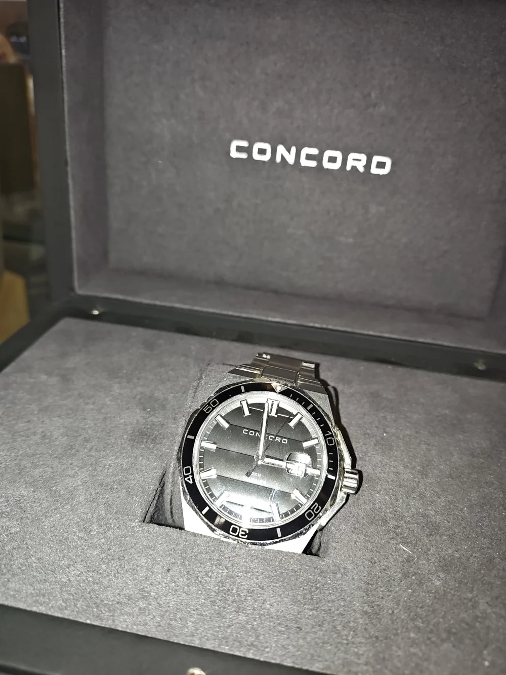 Pre Owned Concord Men’s  Stainless Steel Watch